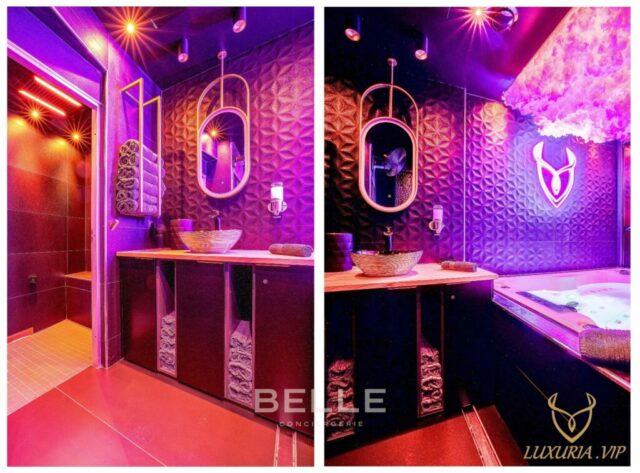 Luxuria loveroom au Cannet - Suite privée Alpes-Maritimes